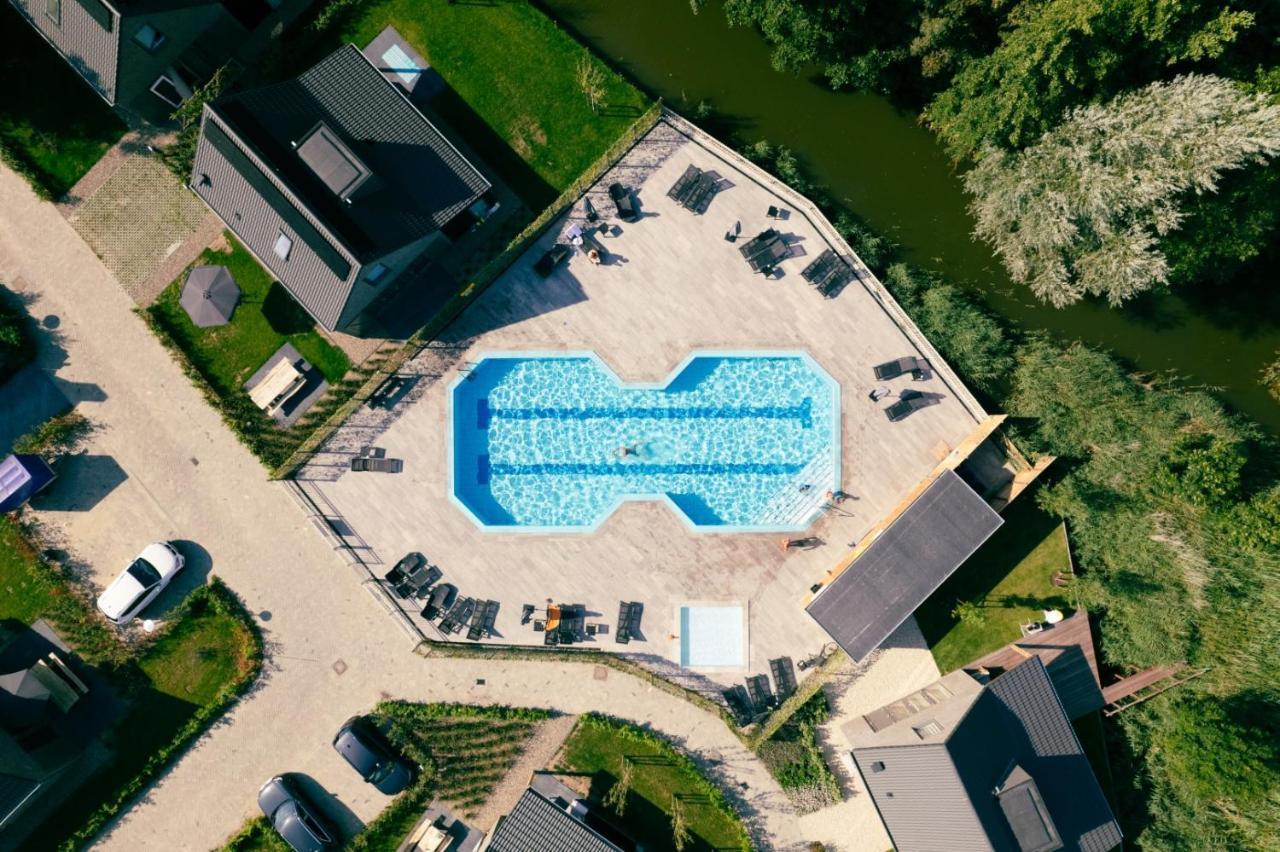 Chalet 550 Op Recreatiepark De Wielen Сінт-Мартен Екстер'єр фото